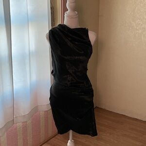 ASOS One Shoulder Black Dress